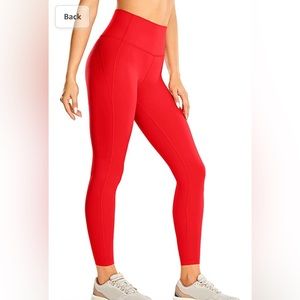 CRZ YOGA Women's Flex Sculpt Workout Leggings 25 Inches, Small